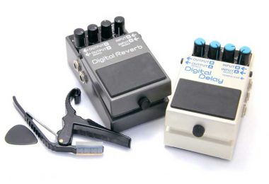 Guitar effects pedals