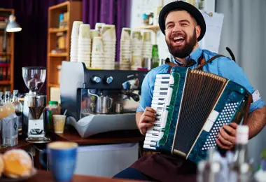 Playing the Accordion