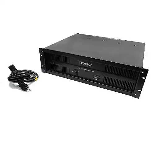 QSC ISA300Ti Power Amplifier 2 Channel Rack Mount Stereo 300 Watts per CH 70 Volt ISA Series