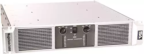 Seismic Audio Magnitude3600 2 Channel Power Amplifier 1200 Watts RMS