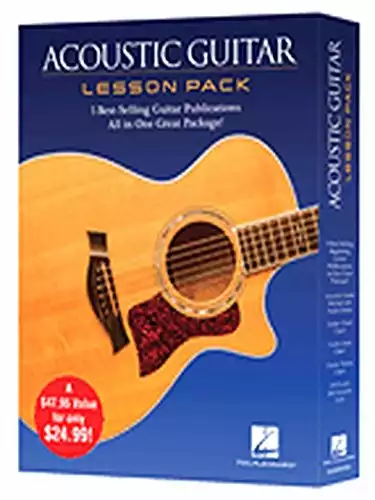 Hal Leonard Acoustic Guitar Lesson Pack - Boxed Set with Four Books & One DVD