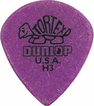Dunlop 472RH3 Tortex Jazz, Purple, 1.14mm, 36/Bag