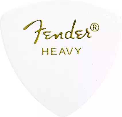 Fender 346 Shape Classic Celluloid Picks (12 Pack) for electric guitar, acoustic guitar, mandolin, and bass