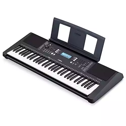Yamaha PSRE373 61-Key Touch Sensitive Portable Keyboard