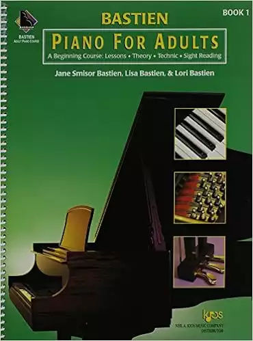 KP1B - Bastien Piano for Adults, 1 Book Only: A Beginning Course: Lessons, Theory, Technic, Sight Reading